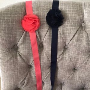 2 Crewcut Ribbon Belts.